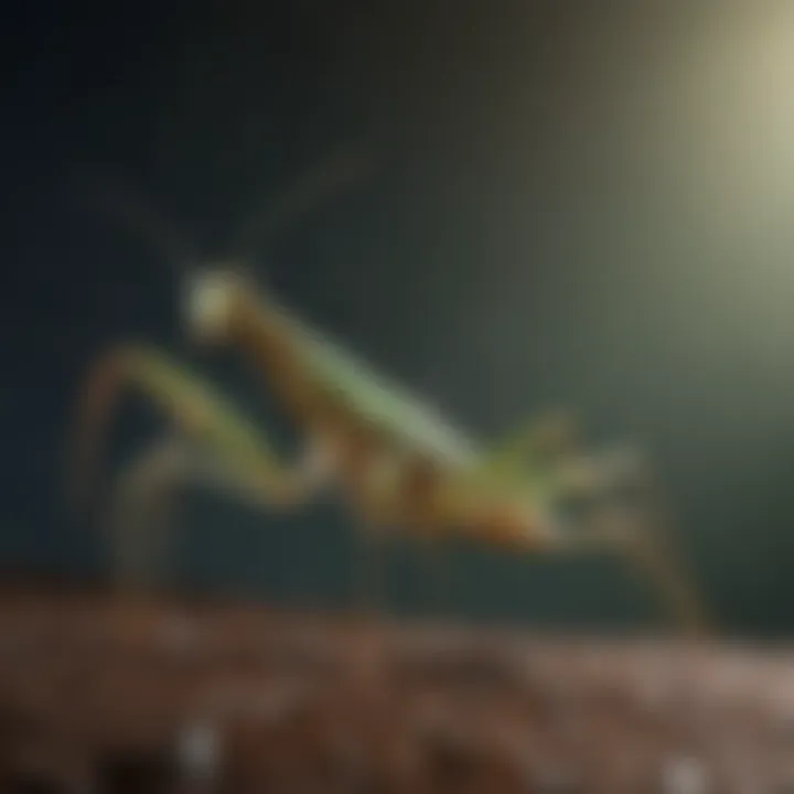 Elegant Mantis Marine Creature