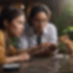 Scientist of color conducting groundbreaking research