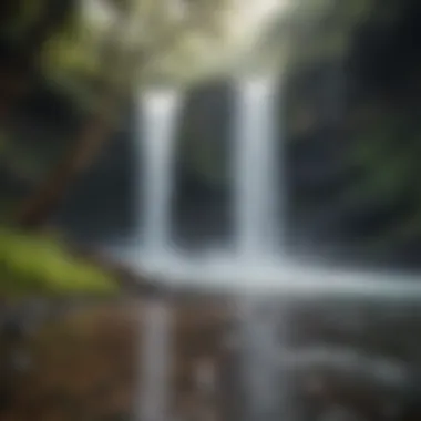 Enchanting Waterfalls Cascading in Hawaii