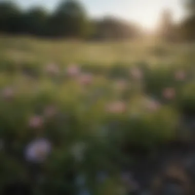 Enchanting Wildflowers Blooming in Meadow