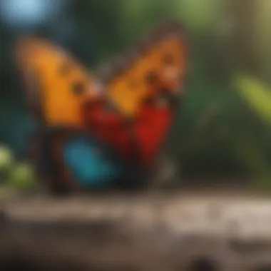 Colorful Butterfly Quiz Image
