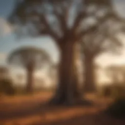 Enigmatic Baobab Trees in Madagascar
