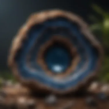 Enigmatic Geode Revealing Earth's Secrets Enigmatic Geode Revealing Earth's Secrets