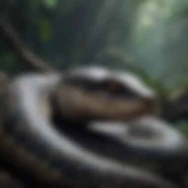 Enigmatic Snake Enigmatic Snake Signifying Intuition and Transformation