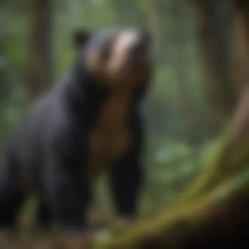 Enigmatic Sun Bear Habitat