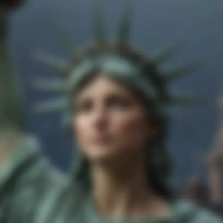 Statue of Liberty Enlightening the World