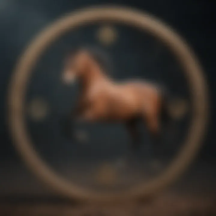 Equestrian Zodiac Wheel