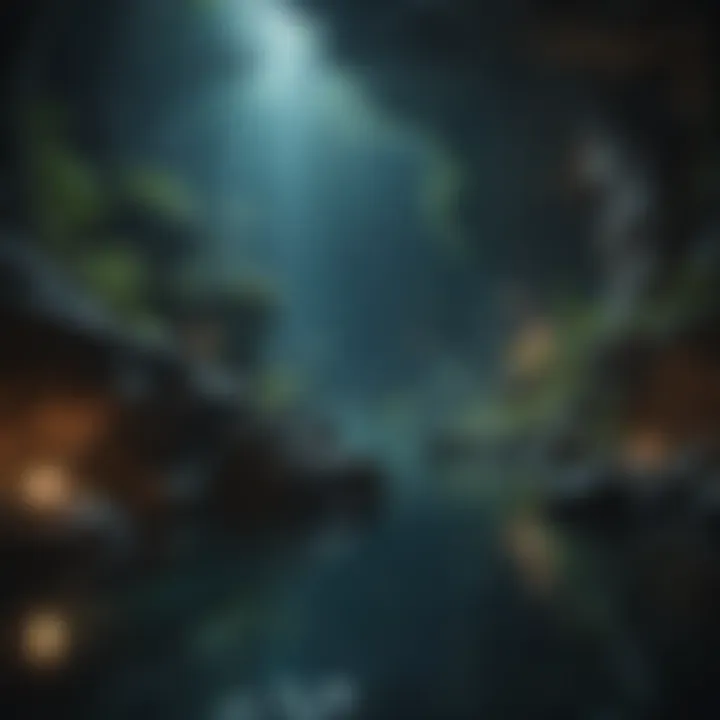 Ethereal Underwater Caverns