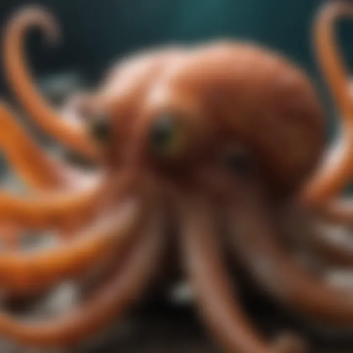 Evolutionary advantage of octopus color change
