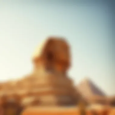 The Majestic Sphinx of Giza The majestic Sphinx guarding the sands of time