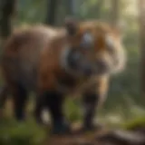A diverse range of animal species in their natural habitats.