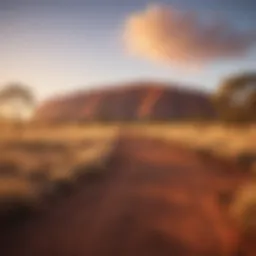 Majestic Uluru at Sunset
