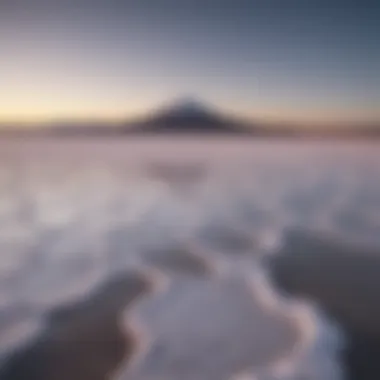Majestic view of the Salar de Uyuni salt flats