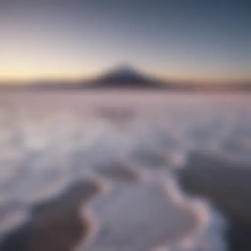 Majestic view of the Salar de Uyuni salt flats