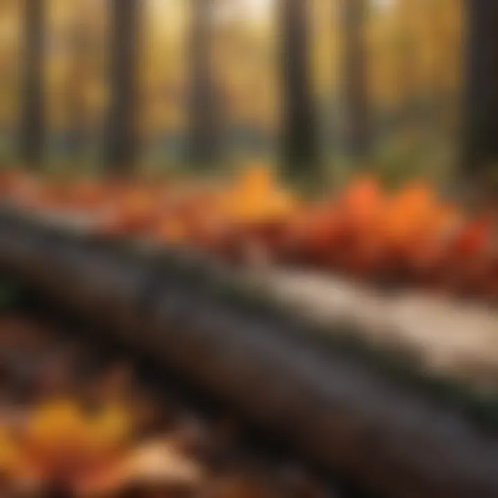 Vibrant Autumn Foliage in Deciduous Forest