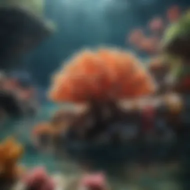 Mesmerizing Beauty of a Pristine Coral Reef Crystal Clear Waters of Coral Reef
