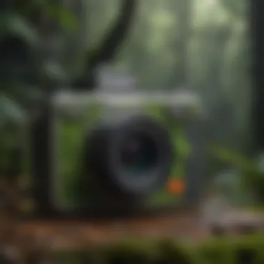 Rainforests: A Biodiversity Hotspot A lush rainforest scene with various endangered species, emphasizing the importance of conserving forests.