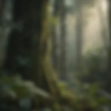 Lush Rainforest Canopy