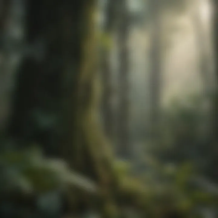 Lush Rainforest Canopy