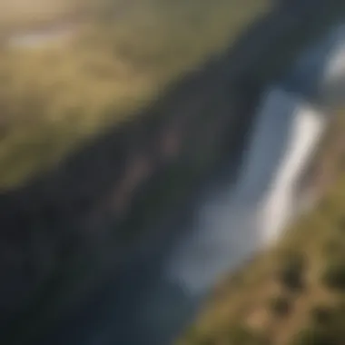 Breathtaking Victoria Falls Aerial View