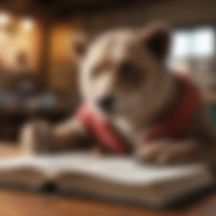 A classroom setting with children engaged in reading nonfiction books