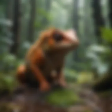 The Vibrant Life of Rainforests A vibrant rainforest teeming with diverse plant life