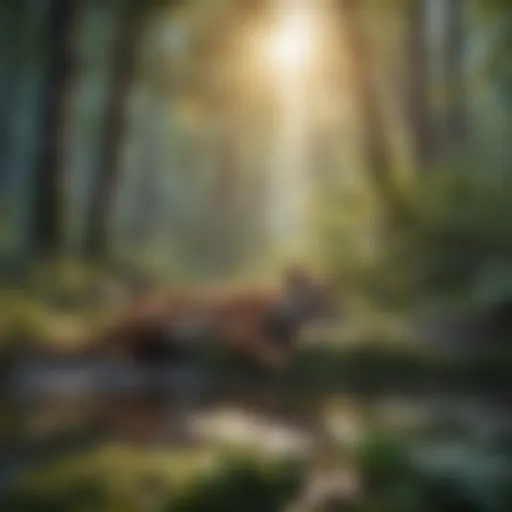 Interactive quiz game promoting environmental awareness