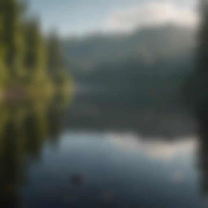 Tranquil Lake Reflecting Minnesota's Beauty