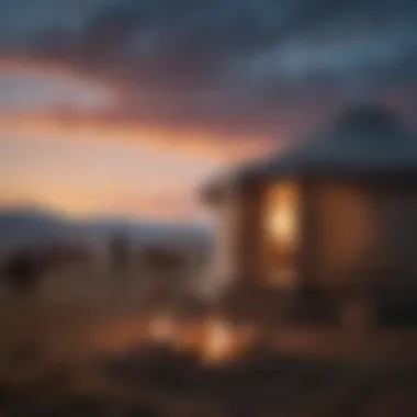 Traditional Mongolian Ger Camp