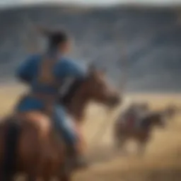 Mongolian Horse Archery Demonstration