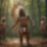 Ritual Dance of the Passamaquoddy Tribe