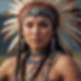 A vibrant traditional dance performed by Native American tribes