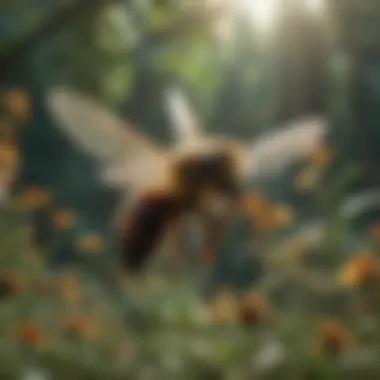 Fascinating Bee Pollination Dance Whimsical Dance of Pollination by Busy Bees