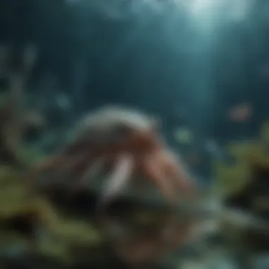 Enigmatic Underwater World Patterns Mysterious Patterns of Underwater Sea Creatures