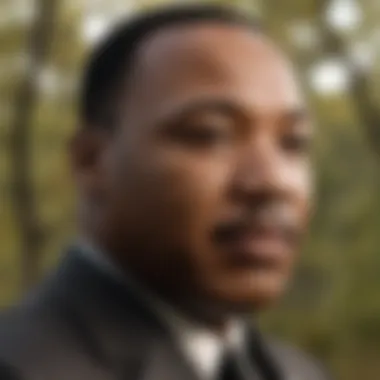 Eternal Impact Artistic depiction of Martin Luther King Jr.'s legacy