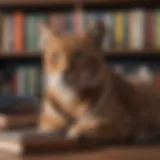 A diverse collection of nonfiction books about animals on a digital library shelf