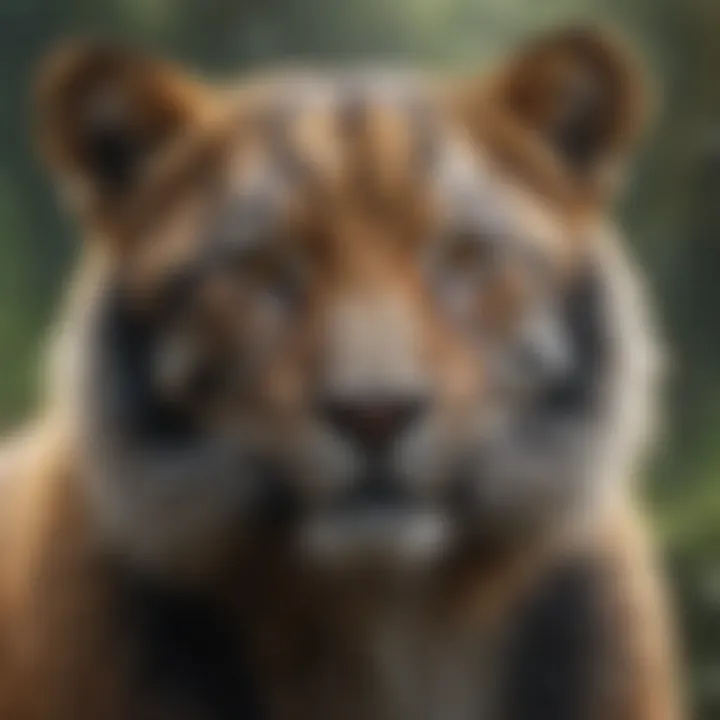 A vibrant infographic showcasing key facts about endangered animals