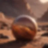 A mesmerizing view of the red planet