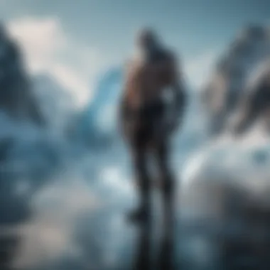 Neptune's Sublime Serenity An artistic representation of the ice giant