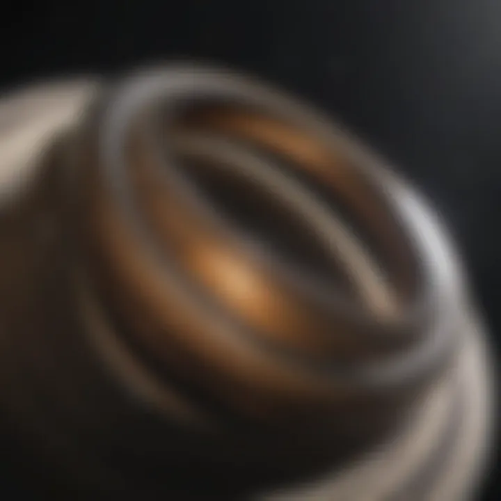 A stunning depiction of the ringed beauty