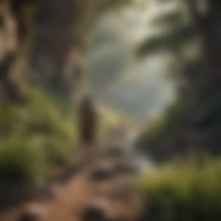 A stunning landscape showcasing the natural habitat of tribal areas