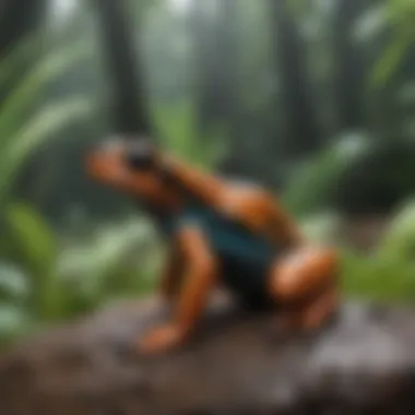 Poison Dart Frog Growth Factors Infographic