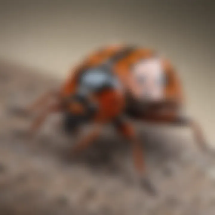 Tiny Bug with Vibrant Spots