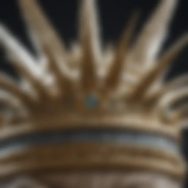 Close-up Detail of Crown