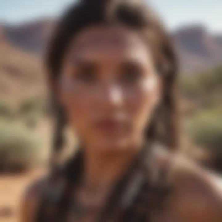 Landscape showcasing the natural habitat of ancient tribes