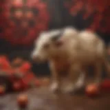 A vibrant representation of the twelve zodiac animals in Chinese culture