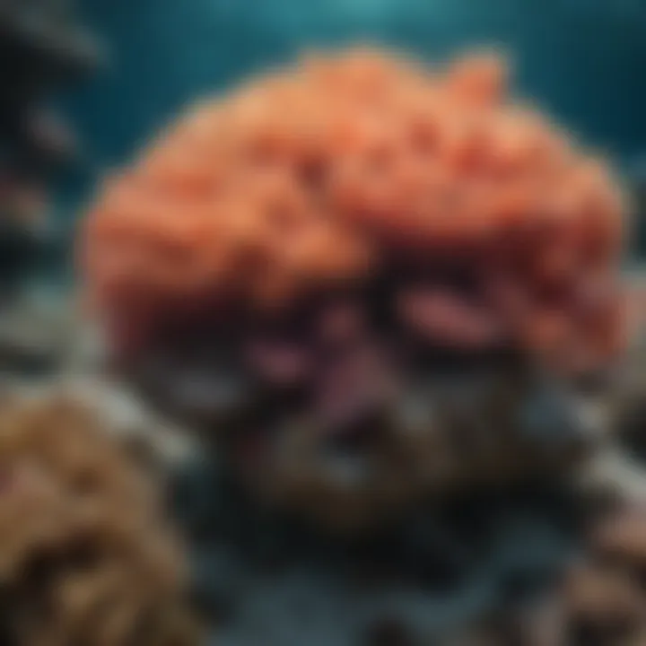 Vibrant coral reefs teeming with diverse marine life in The Bahamas