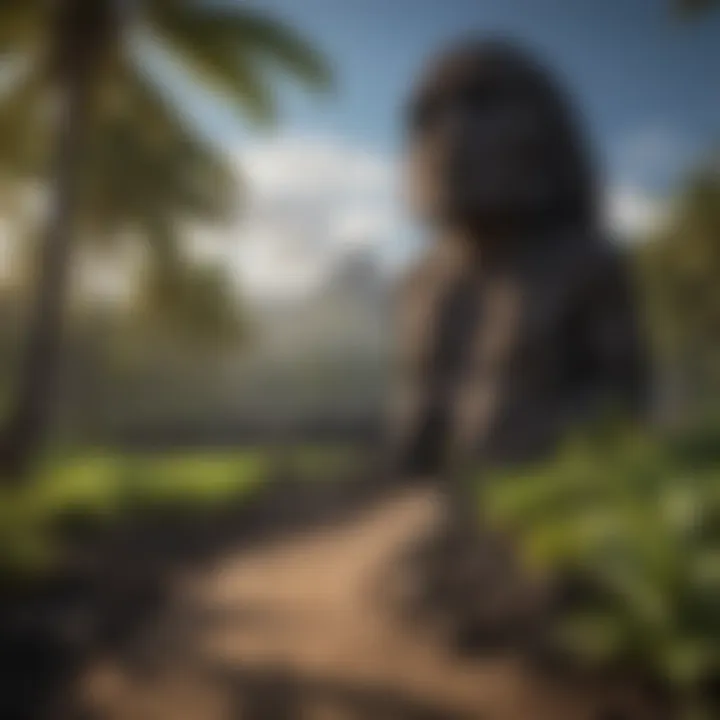 Historical site of Pu'uhonua o Honaunau