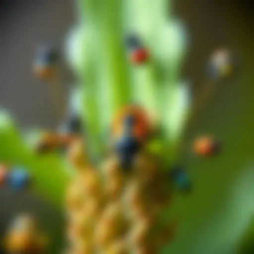 Colorful insects showcasing biodiversity