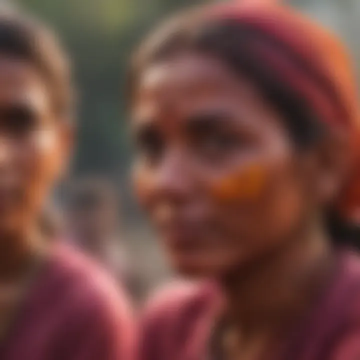Traditional Holi celebration showcasing cultural heritage